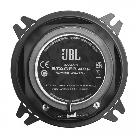JBL STAGE3 48F 4 inch 2-way Coaxial Speakers 50W/400W (No Grille)