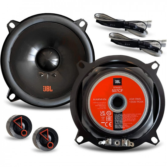JBL STAGE 3 507CF 5.25" 13cm Component Car Speakers 45W RMS / 135W Peak