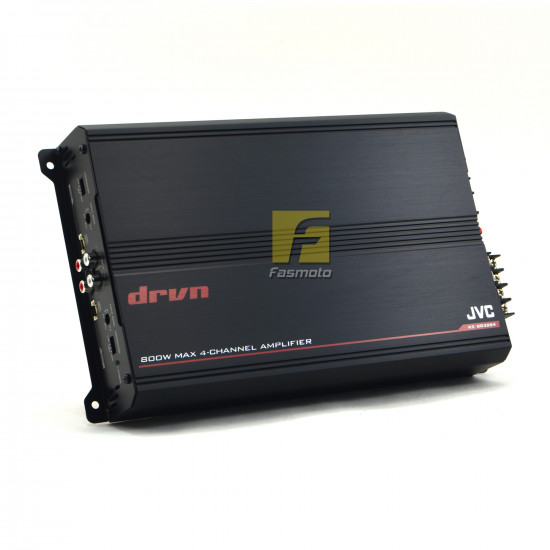 JVC KS-DR3004 Class A/B 4 channel Car Amplifier 60W RMS x 4 at 4 ohms