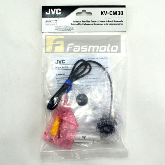 JVC KV-CM30 Universal Car Rear View Back Up Reversing Camera Color CMOS sensor