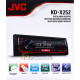 JVC KD-X252 Single DIN USB Aux FM AM Radio Digital Media Car Stereo (No CD)