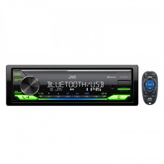 JVC KD-X472BT Spotify Bluetooth USB AUX Input Digital Media Receiver (No CD)