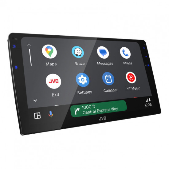 JVC KW-M80AW 9" Display Universal Digital Media Receiver with Wireless Apple CarPlay, Android Auto, Mirroring