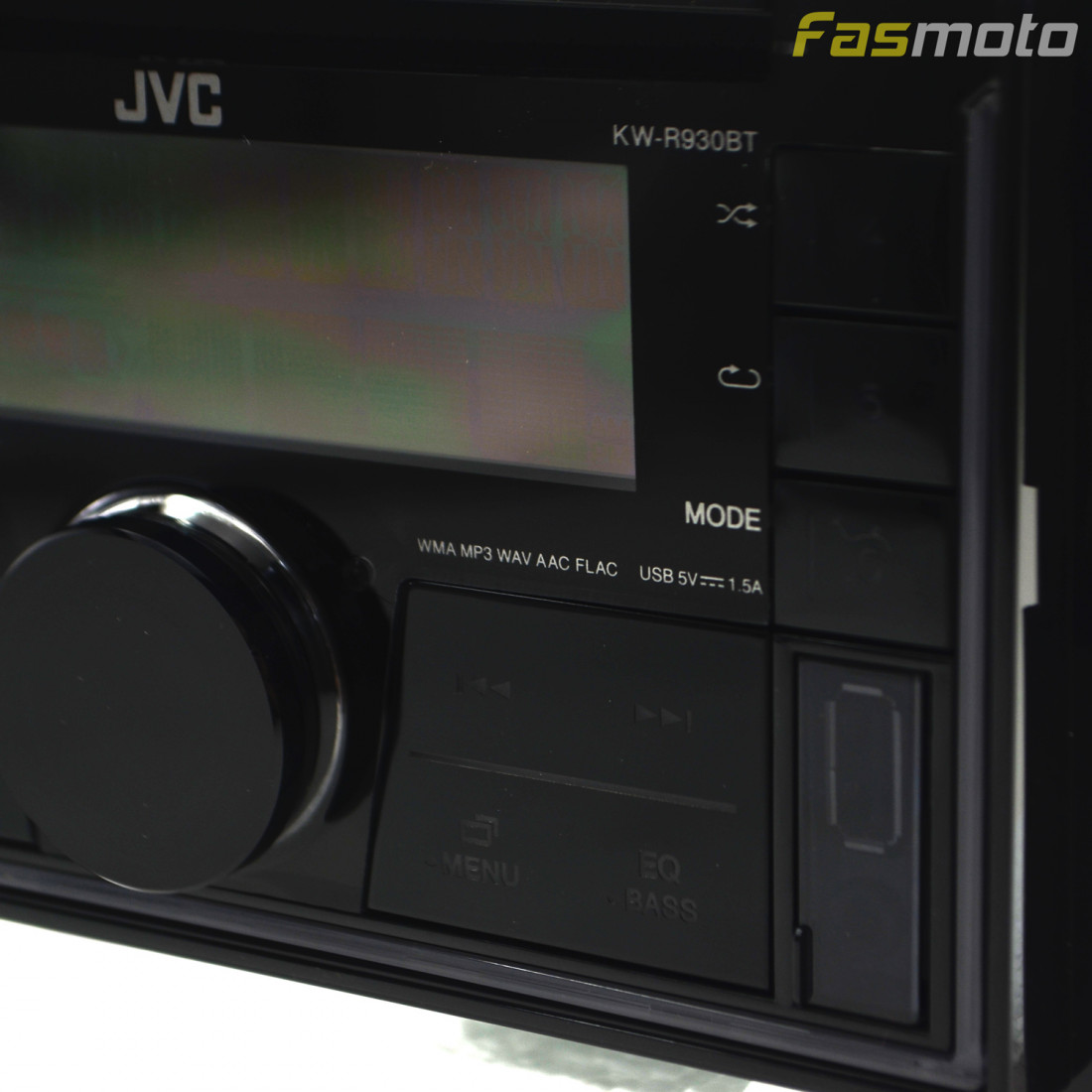 Genuine JVC KW-R930BT Double DIN CD Front USB Aux Car Stereo Receiver ...