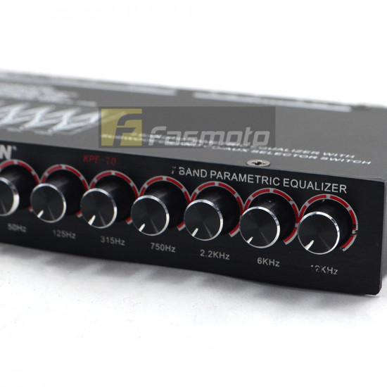 Genuine Kennon KPE70 7Band Parametric PreAmp with Subwoofer Output CD/Aux Switch Malaysia