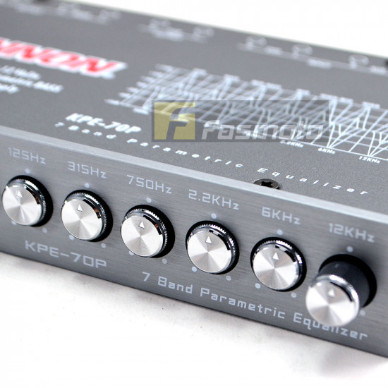 Genuine Kennon KPE70P 7Band Parametric PreAmp with Subwoofer Output DVD/Aux Switch Malaysia