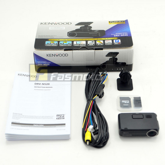 KENWOOD DRV-N520 Full HD Dashboard Camera compatible w/ select KENWOOD Receivers