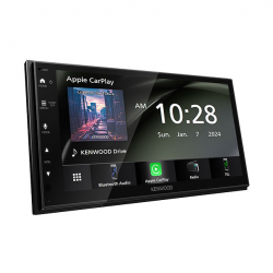 Kenwood DMX5023S 6.8" Capacitive Digital Media Receiver with Apple CarPlay, Android Auto, USB Mirroring, Bluetooth