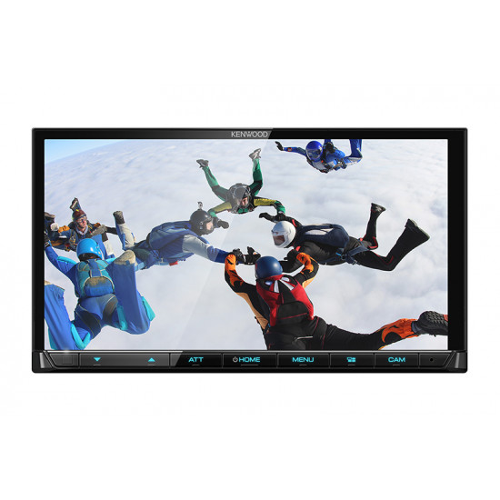 Kenwood DMX7019BT 6.95" Capacitive Touch Screen USB Mirroring Spotify Bluetooth 2-DIN Receiver (Does Not Play CD/DVD) Kenwood DMX7019BT 6.95" Capacitive Touch Screen USB Mirroring Spotify Bluetooth 2-DIN Receiver (Does Not Play CD/DVD)