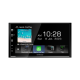 Kenwood DMX7022S 6.8" Capacitive Touch Digital Media Receiver with Apple CarPlay, Android Auto, USB Mirroring, Bluetooth