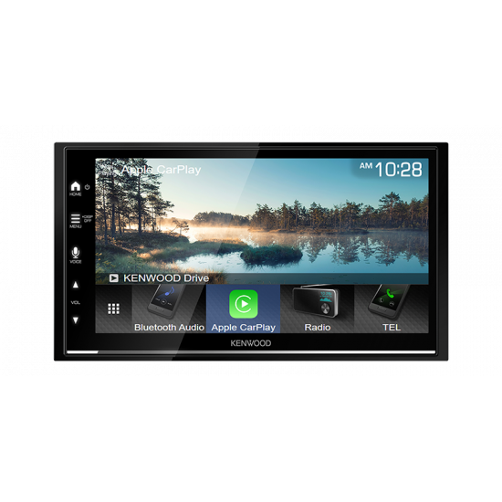 Kenwood DMX7022S 6.8" Capacitive Touch Digital Media Receiver with Apple CarPlay, Android Auto, USB Mirroring, Bluetooth Kenwood DMX7022S 6.8" Capacitive Touch Digital Media Receiver with Apple CarPlay, Android Auto, USB Mirroring, Bluetooth