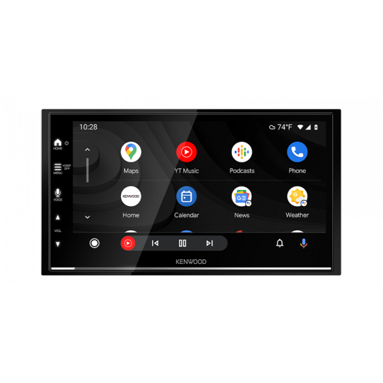 Kenwood DMX7022S 6.8" Capacitive Touch Digital Media Receiver with Apple CarPlay, Android Auto, USB Mirroring, Bluetooth Kenwood DMX7022S 6.8" Capacitive Touch Digital Media Receiver with Apple CarPlay, Android Auto, USB Mirroring, Bluetooth