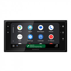Kenwood DMX723WS 6.8" 200MM Display Digital Media Receiver with Wireless Apple CarPlay, Android Auto, Mirroring