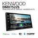 Kenwood DMX7522S 6.8" Display Digital Media Receiver with Wireless Apple CarPlay, Android Auto, USB Mirroring