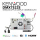 Kenwood DMX7522S 6.8" Display Digital Media Receiver with Wireless Apple CarPlay, Android Auto, USB Mirroring