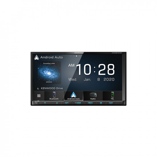 Kenwood DMX8020S 7-inch 2-DIN Apple CarPlay Android Auto Bluetooth USB Spotify Media Receiver (No CD/DVD)