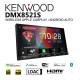 Kenwood DMX8521S 7.0" Display Digital Media Receiver with Wireless Apple CarPlay, Android Auto, Mirroring, Hires Audio, LDAC Kenwood DMX8521S 7.0" Display Digital Media Receiver with Wireless Apple CarPlay, Android Auto, Mirroring, Hires Audio, LDAC