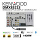 Kenwood DMX8521S 7.0" Display Digital Media Receiver with Wireless Apple CarPlay, Android Auto, Mirroring, Hires Audio, LDAC Kenwood DMX8521S 7.0" Display Digital Media Receiver with Wireless Apple CarPlay, Android Auto, Mirroring, Hires Audio, LDAC