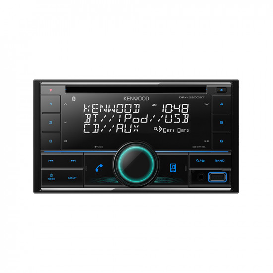 Kenwood DPX-5200BT Bluetooth USB Spotify Aux 2-DIN Receiver