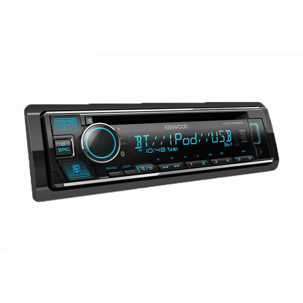 Kenwood KDCBT660U USB / CD Single DIN Car Stereo Receiver Malaysia