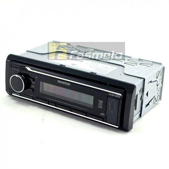 Kenwood KMM-204 USB Radio VW Touran T5 Multivan Blende Quadlock ISO Adapterset