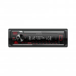 Kenwood KMM-BT208 Single DIN Bluetooth USB Aux Receiver (Does not Play CD, Remote Controller Not included)