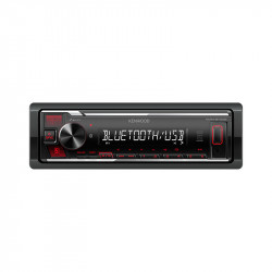 Kenwood KMM-BT208 Single DIN Bluetooth USB Aux Receiver (Does not Play CD, Remote Controller Not included)