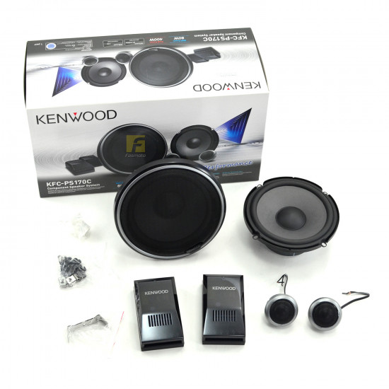 Kenwood KFC-PS170C 6.5" 80W/400W Swivel Tweeter Component Speaker Kenwood KFC-PS170C 6.5" 80W/400W Swivel Tweeter Component Speaker