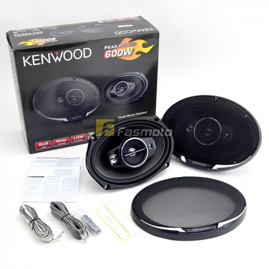 KENWOOD KFC-PS6985 6 x 9 inch 4 Way Speakers 115W RMS