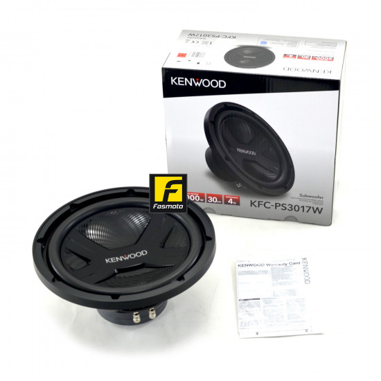 KENWOOD KFC-PS3017W 12 inch Single Voice Coil Subwoofer 400W RMS, 2000W Peak