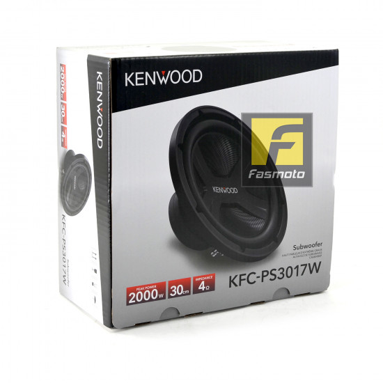 KENWOOD KFC-PS3017W 12 inch Single Voice Coil Subwoofer 400W RMS, 2000W Peak