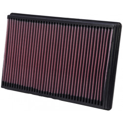 K&N Air Filter for DODGE RAM 1500/2500/3500, 3.7/4.7/5.7L; 02-10 (33-2247)