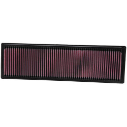 K&N Air Filter for VOLKSWAGEN JETTA 2005-2010, RABBIT 2007-2009 2.5L L5 (33-2331)