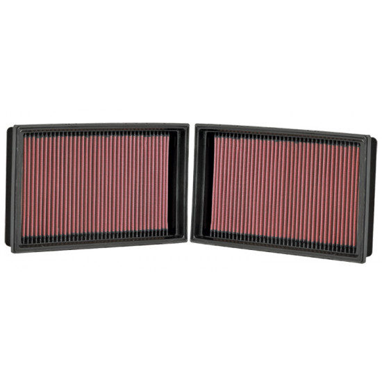 K&N Air Filter for BMW 750/760 SERIES 4.8L-V8/6.0L-V12; 07-08 (2 PER BOX) (33-2410)