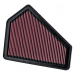 K&N Air Filter for CADILLAC CTS/CTS-V 3.6L-V6; 2008-2012 (33-2411)