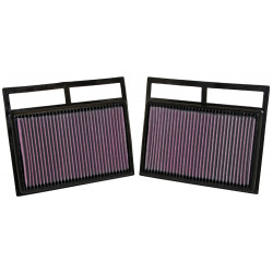 K&N Air Filter for MERCEDES-BENZ CL600 5.5L-V12; 2003-2011 (2 PER BOX) (33-2412)
