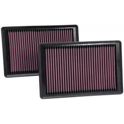 K&N Air Filter for JAGUAR XK 5.0L-V8; 2010 (2 PER BOX) (33-2445)