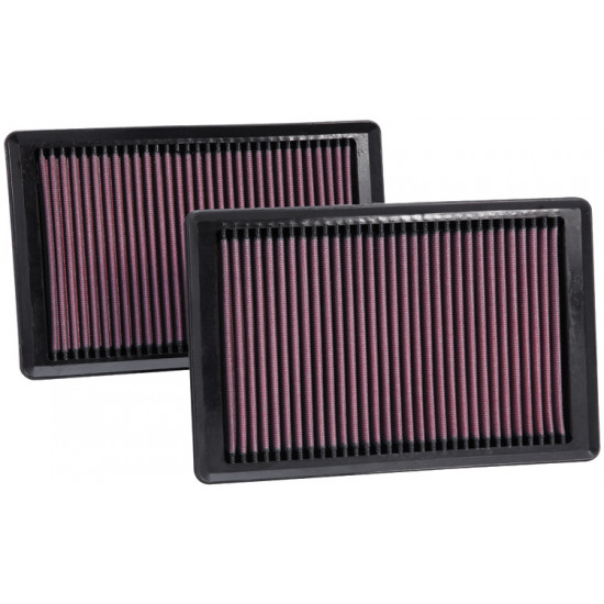 K&N Air Filter for JAGUAR XK 5.0L-V8; 2010 (2 PER BOX) (33-2445) K&N Air Filter for JAGUAR XK 5.0L-V8; 2010 (2 PER BOX) (33-2445)