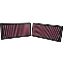 K&N Air Filter for LAND ROVER RANGE ROVER 5.0L V8; 2010 (2 PER BOX) (33-2446)