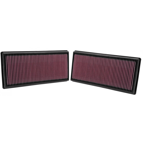 K&N Air Filter for LAND ROVER RANGE ROVER 5.0L V8; 2010 (2 PER BOX) (33-2446) K&N Air Filter for LAND ROVER RANGE ROVER 5.0L V8; 2010 (2 PER BOX) (33-2446)