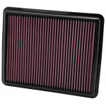 K&N Air Filter for KIA SORENTO 2.4L L4 & 3.5L V6; 2010 (33-2448)