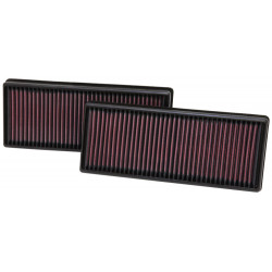K&N Air Filter for MERCEDES BENZ CLS550; 2012 (2 PER BOX) (33-2474)