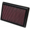 K&N Air Filter for CHEVROLET SONIC 1.4/1.8L 2012 (33-2476)