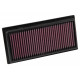 K&N Air Filter for TOYOTA VIOS 1.5L 2019, TOYOTA AVANZA 2016 1.5L, Perodua MYVI ARUZ 1.5L 2018-2020 (33-3016)