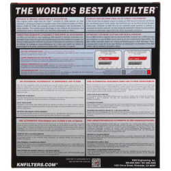 K&N Air Filter 33-5037 for some Honda HR-V, and Honda Vezel models