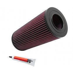 K&N Air Filter for MAHINDRA SCORPIO 2.6L-L4 TURBO DSL; 03-04 (E-2984)