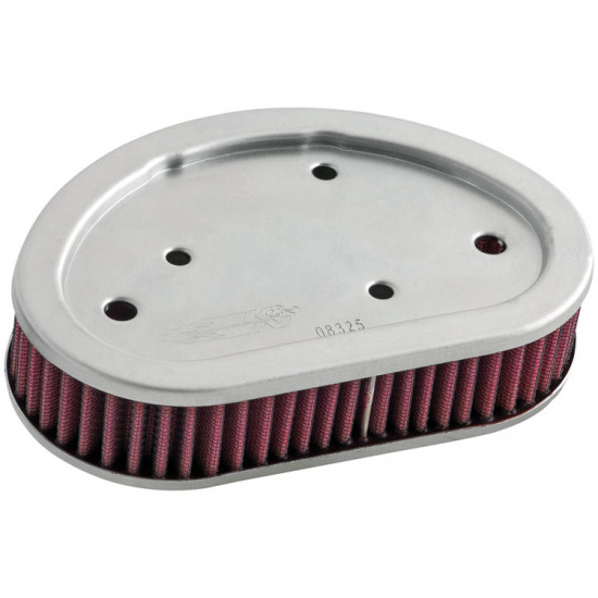 K&N Air Filter for H/D TWIN CAM DYNA MODELS; 08-10 (HD-9608) K&N Air Filter for H/D TWIN CAM DYNA MODELS; 08-10 (HD-9608)