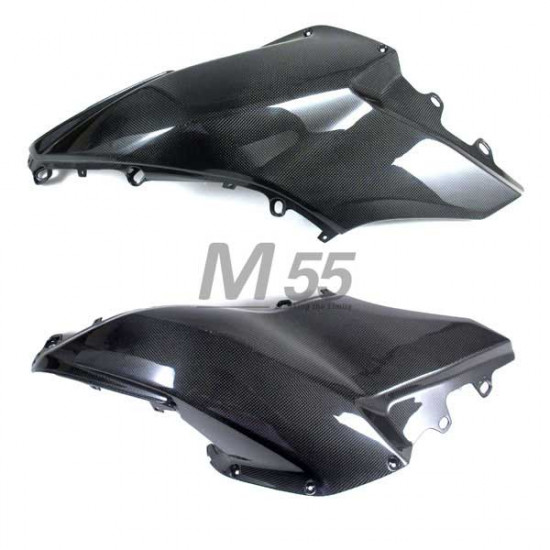 M55 Ducati Multistrada 1200 Carbon Fiber Tank Side Cover – 2pcs Glossy