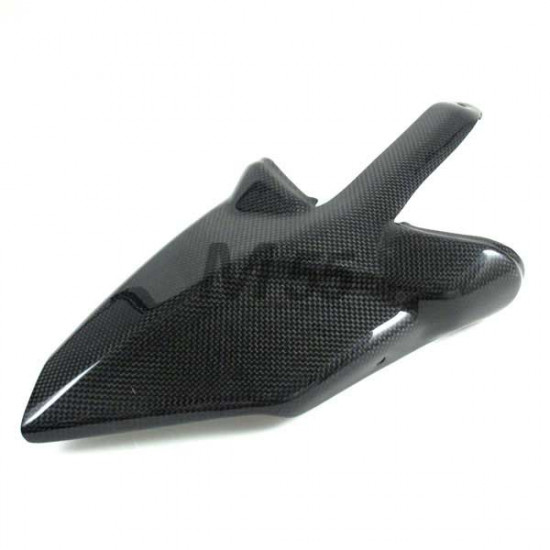 M55 Ducati Multistrada 1200 Carbon Fiber Exhaust Guard – Glossy