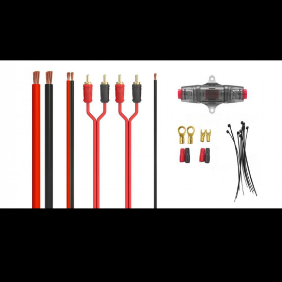 Nakamichi NK-WK24 4-Channel 4GA Amplifier Wiring Kit Nakamichi NK-WK24 4-Channel 4GA Amplifier Wiring Kit